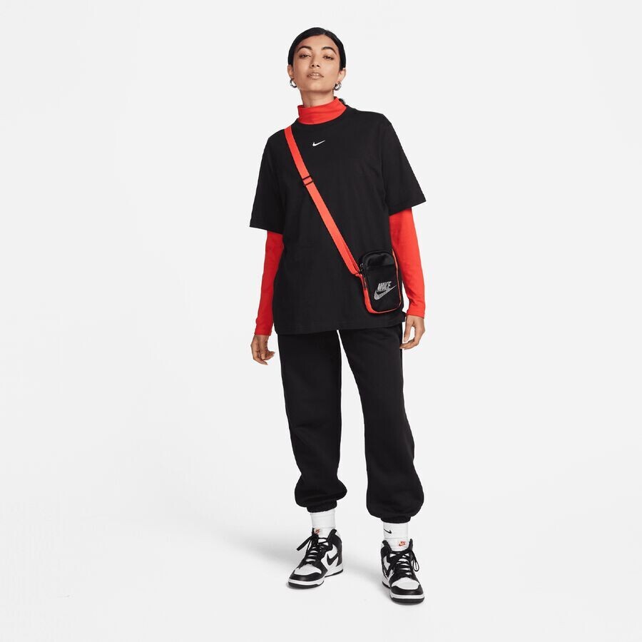 Спортивная футболка Essential LBR NIKE, цвет black/white — фото 4
