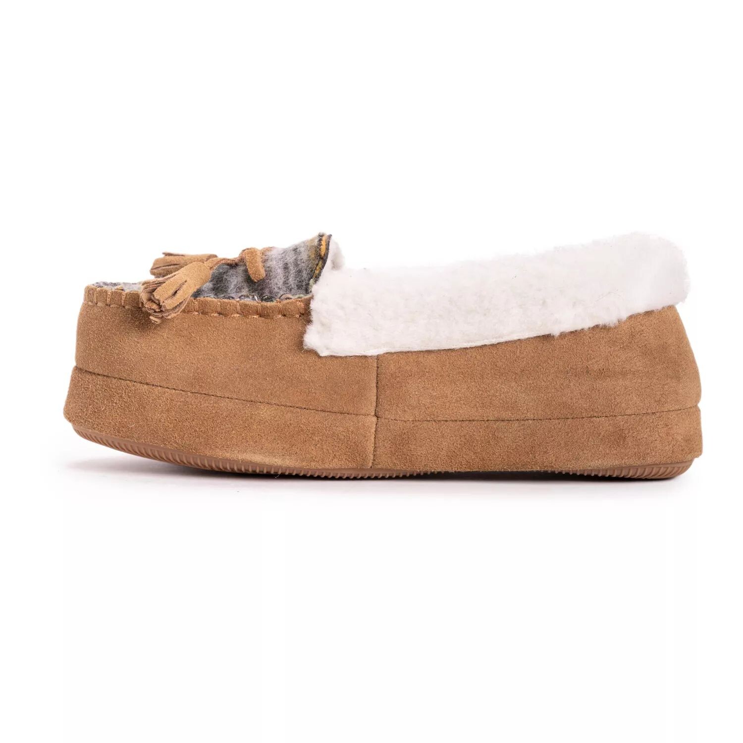 Изделия из кожи от MUK LUKS Sia Женские мокасины Тапочки MUK LUKS, коричневый — фото 2