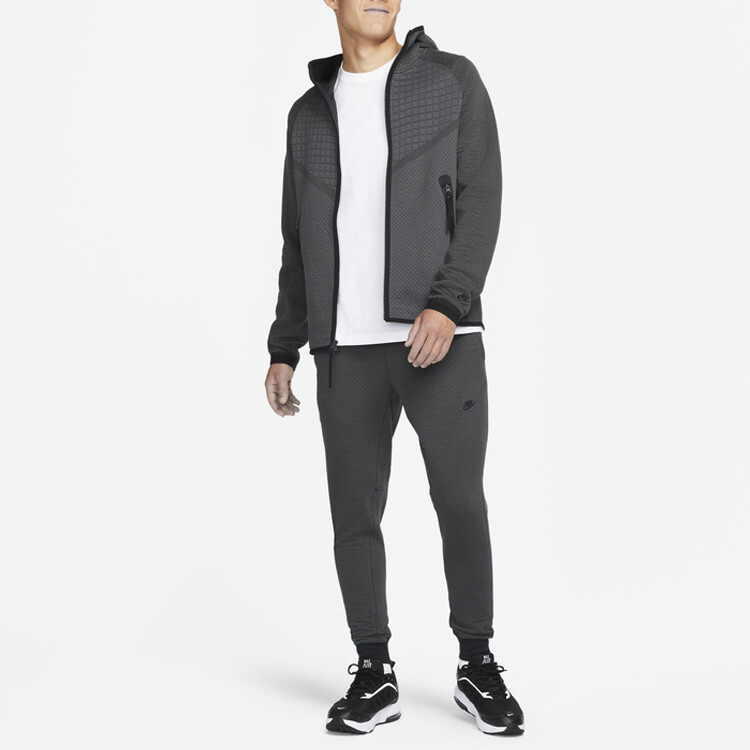 Мужские спортивные штаны Nike, цвет Anthracite/Blue Lightning/Hyper Royal/Citron Tint — фото 2