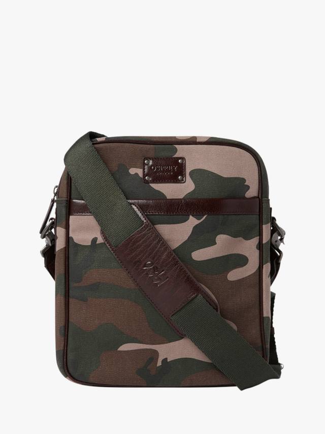 

Сумка-мессенджер из холста и кожи maverick OSPREY LONDON, цвет Camo