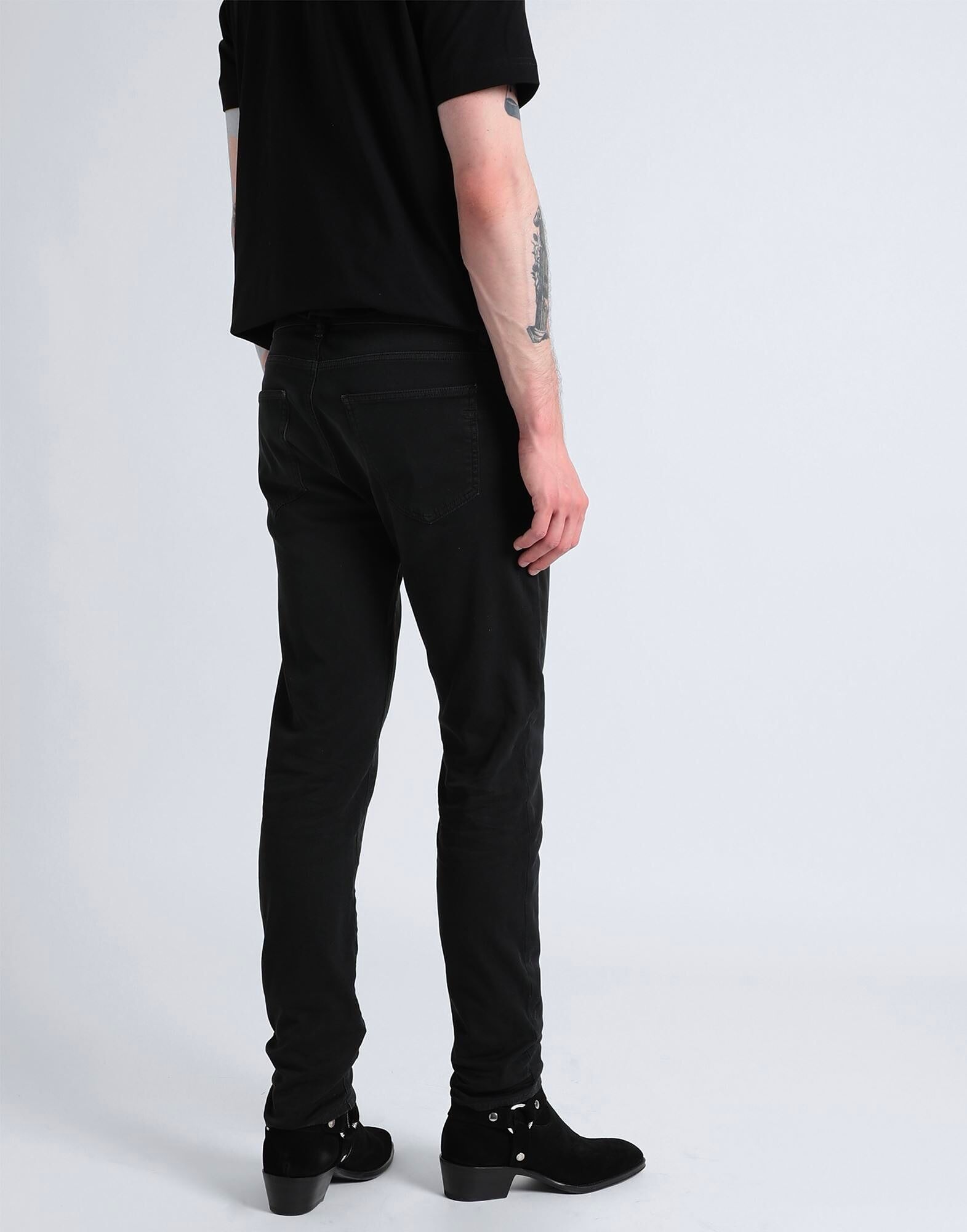 Джинсы D-STRUKT JOGGJEANS 0670M SLIM Diesel, черный — фото 3