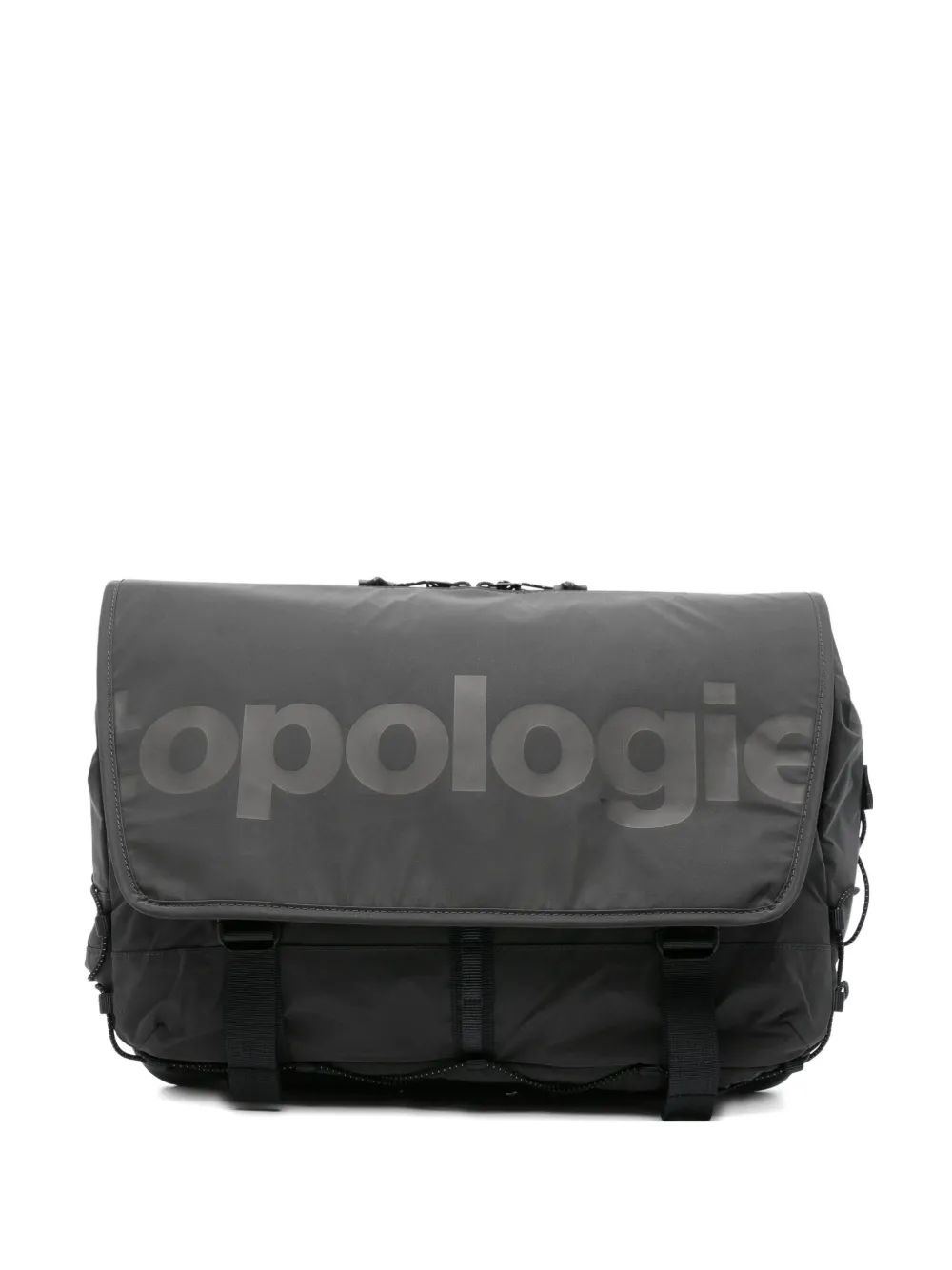 

Сумка-мессенджер с логотипом Topologie, серый