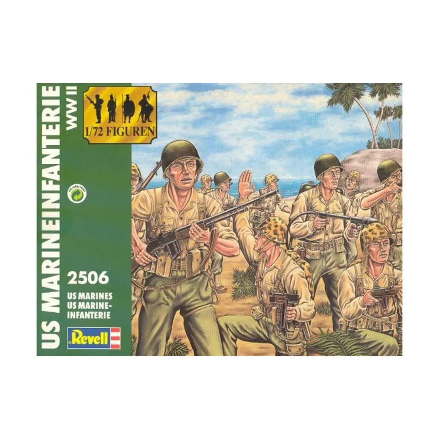 

Морские пехотинцы США, WWII Models (1:72) (Revell/Monogram)
