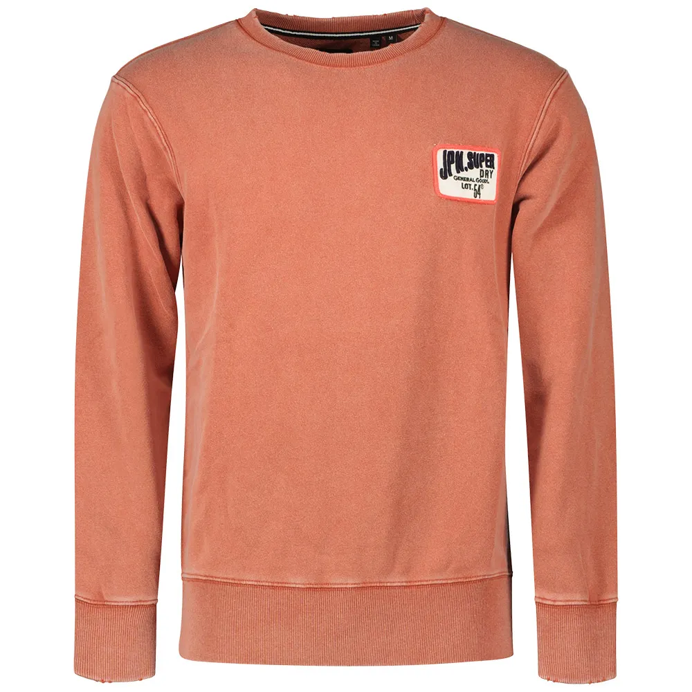 

Толстовка Superdry Mechanic Loose Fit, оранжевый