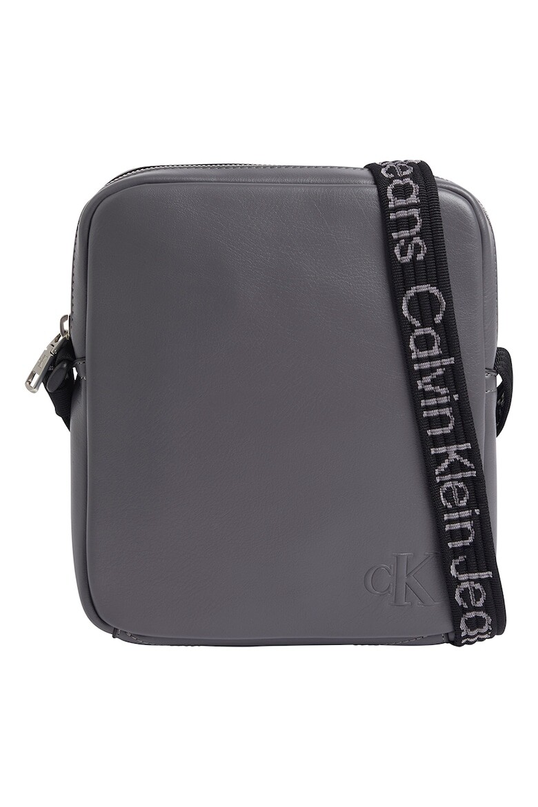 

Сверхлегкая сумка через плечо из экокожи Calvin Klein Jeans, серый