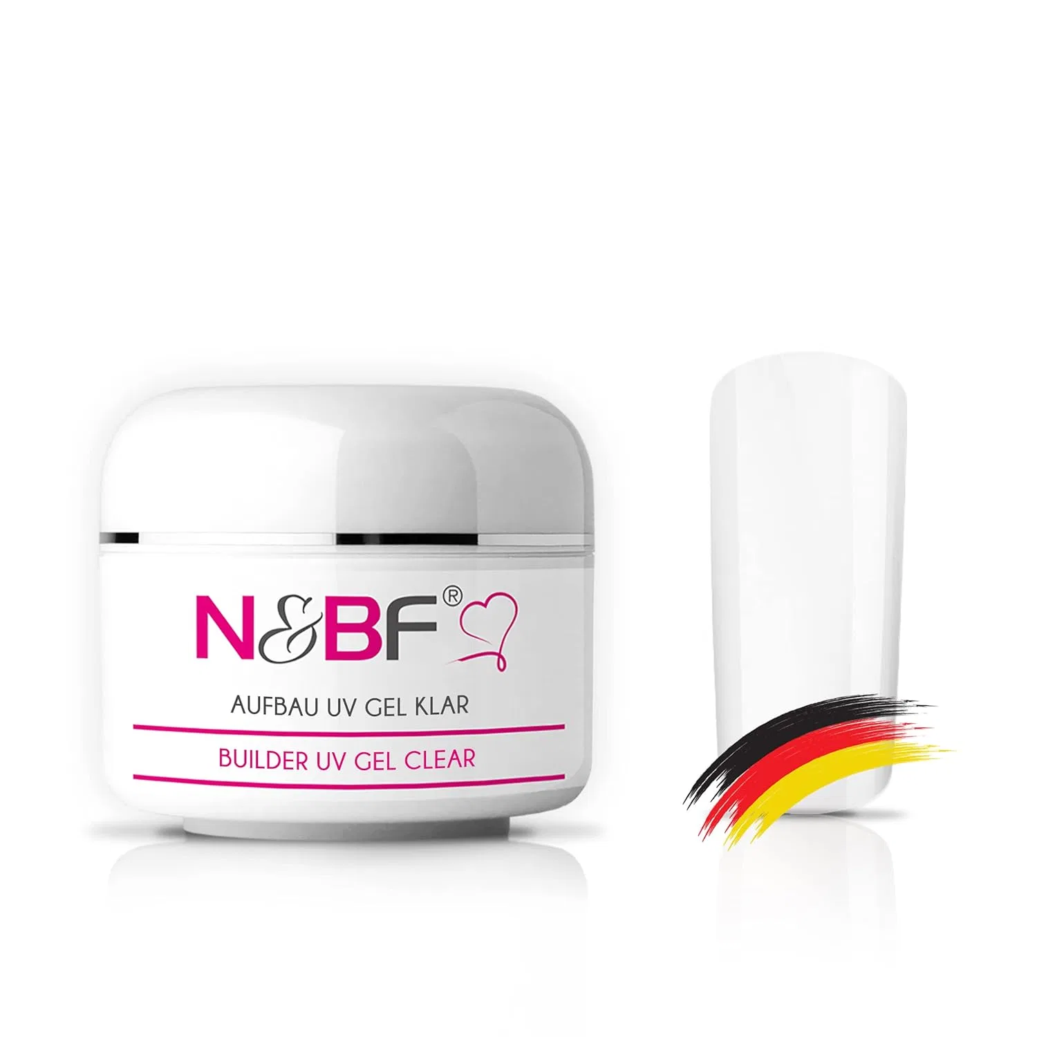 Прозрачный УФ-гель для наращивания «UV Builder Gel Clear» от NAILS FACTORY N&BF, 15 мл Nails Factory