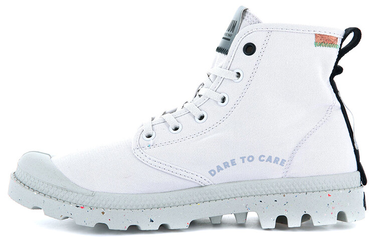 

Pampa Canvas Shoes Unisex High-top White Palladium
