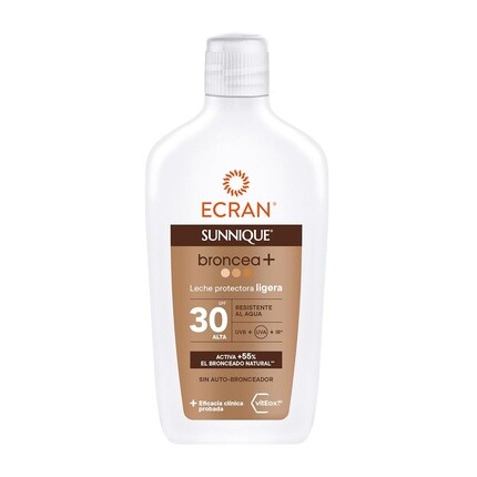 

Ecran Sunnique Broncea+ Защитное молочко SPF30 370мл