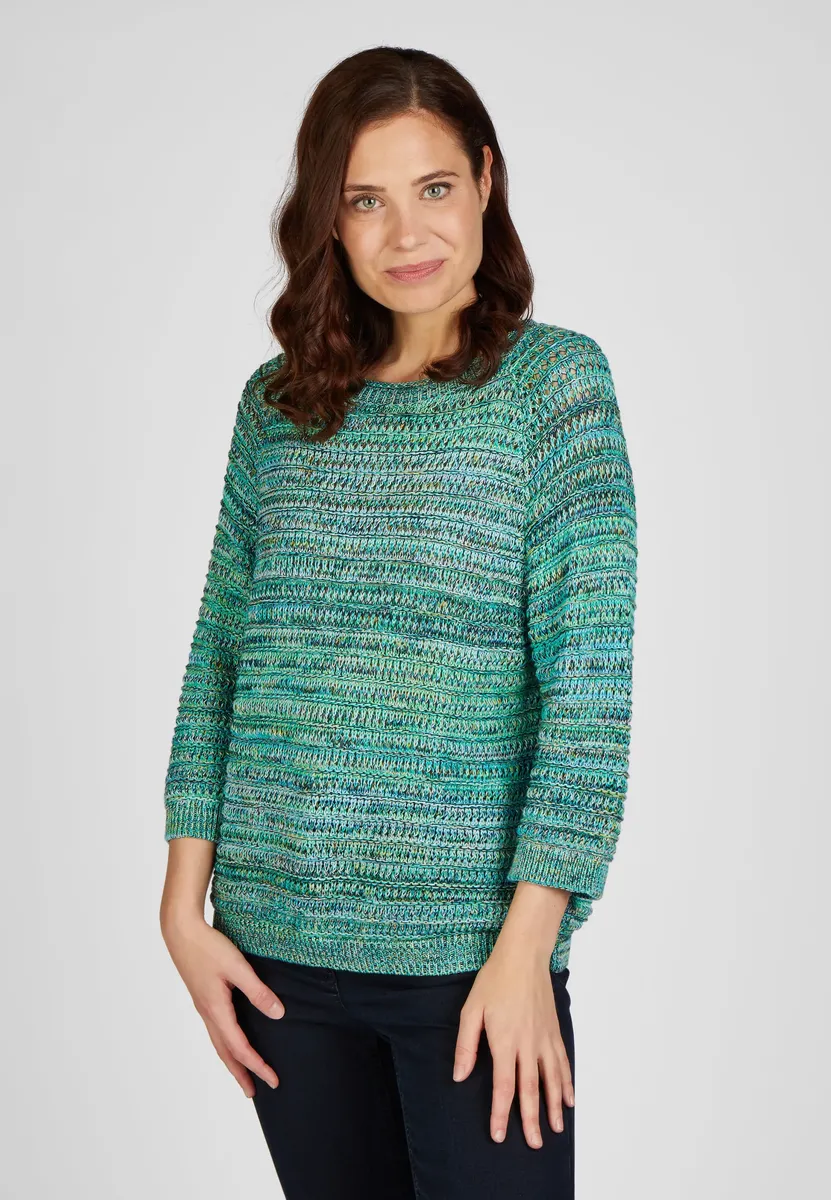 

Вязаный свитер Rabe "RABE Pullover", зеленый