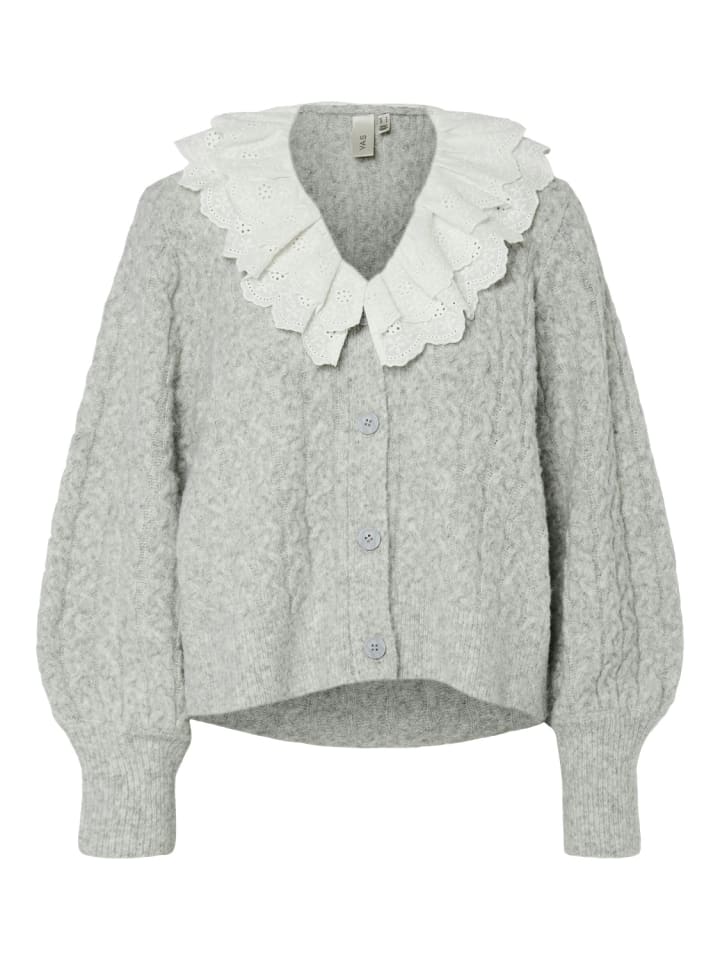 

Кардиган Y.A.S, цвет strickjacke 'elvira' grau