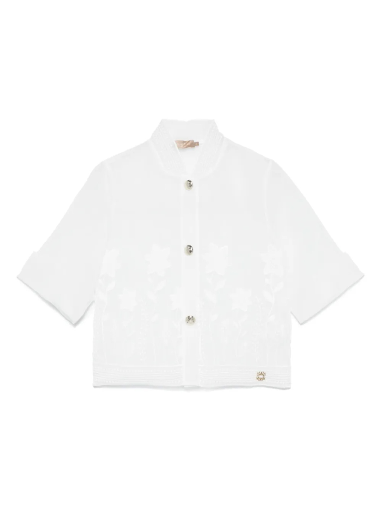 

Вышитая куртка ELIE SAAB JUNIOR, белый