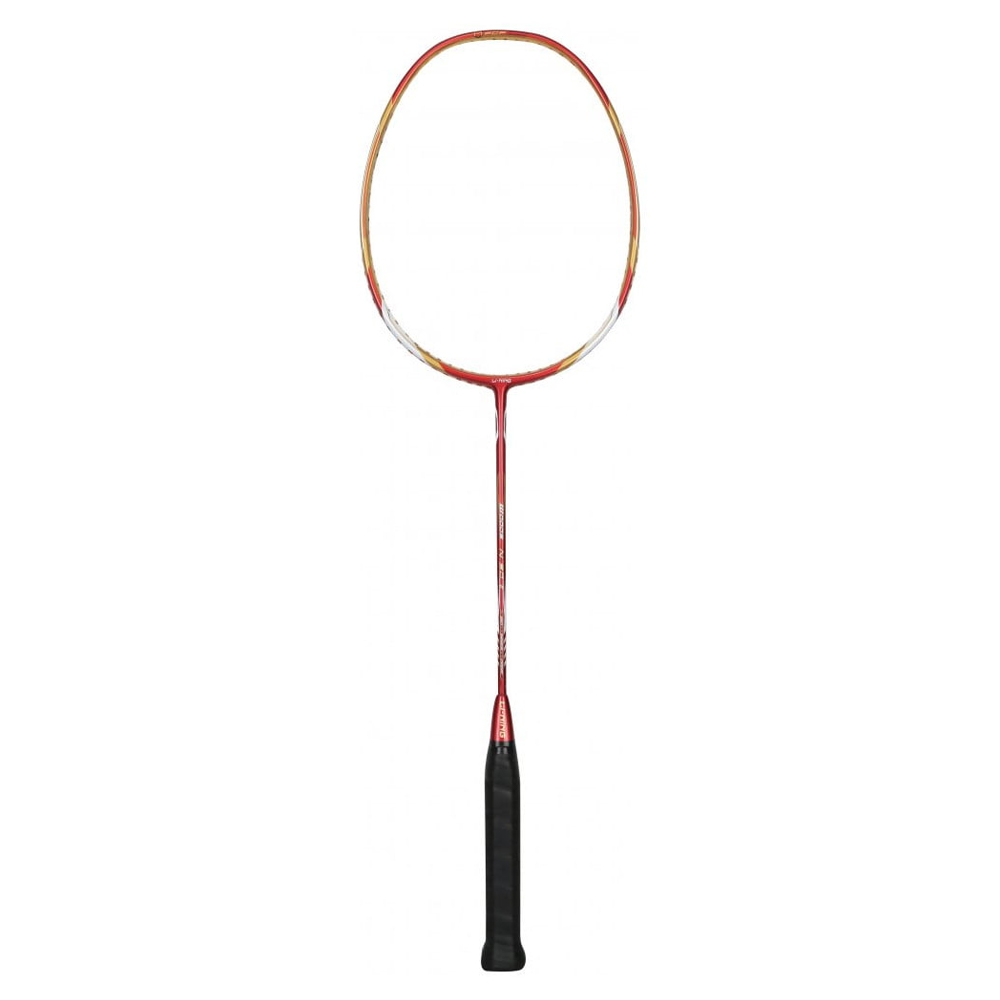 

LINING N90 2 бадминтонная ракетка тип контроля универсальная защита профессиональная 3U/G4 red gold