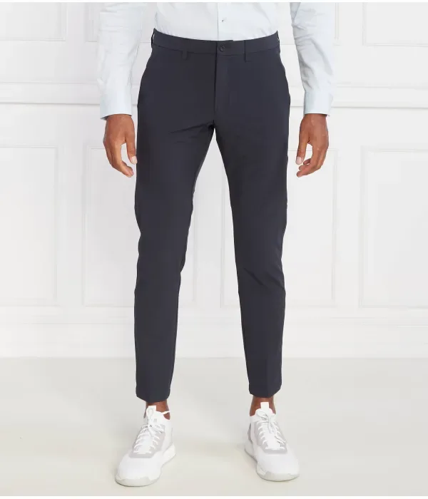 Брюки для поездок на работу (T Commuter Pants) slim fit Boss Green, графитовый