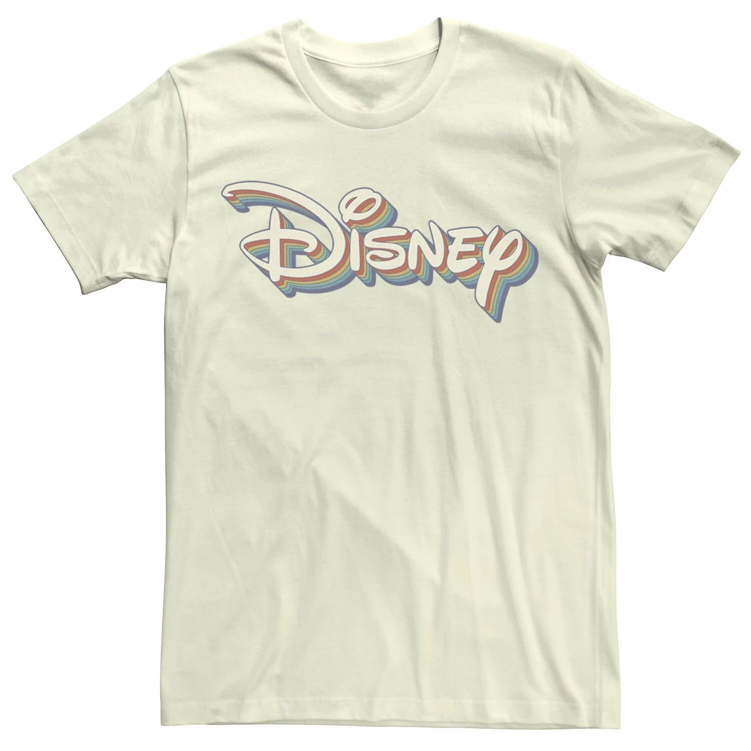 

Мужская футболка с 3D-логотипом Disney Rainbow Licensed Character