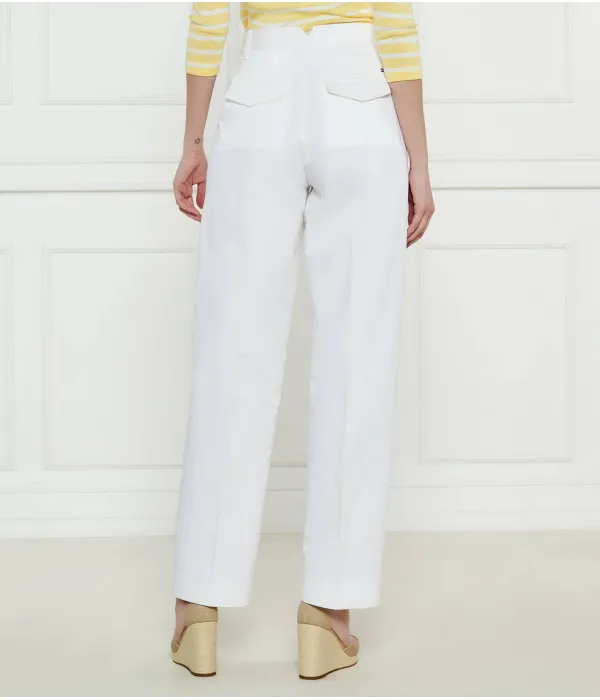 Брюки-Чиносы Barrel Relaxed fit Tommy Hilfiger, белый — фото 3