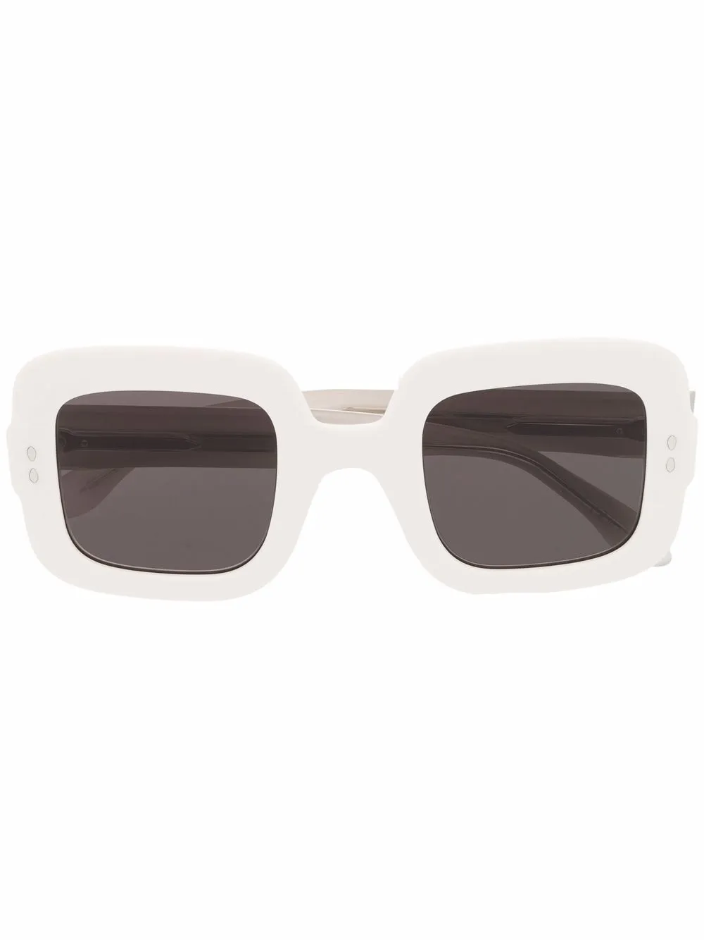 

Солнцезащитные очки в квадратной оправе Isabel Marant Eyewear, белый