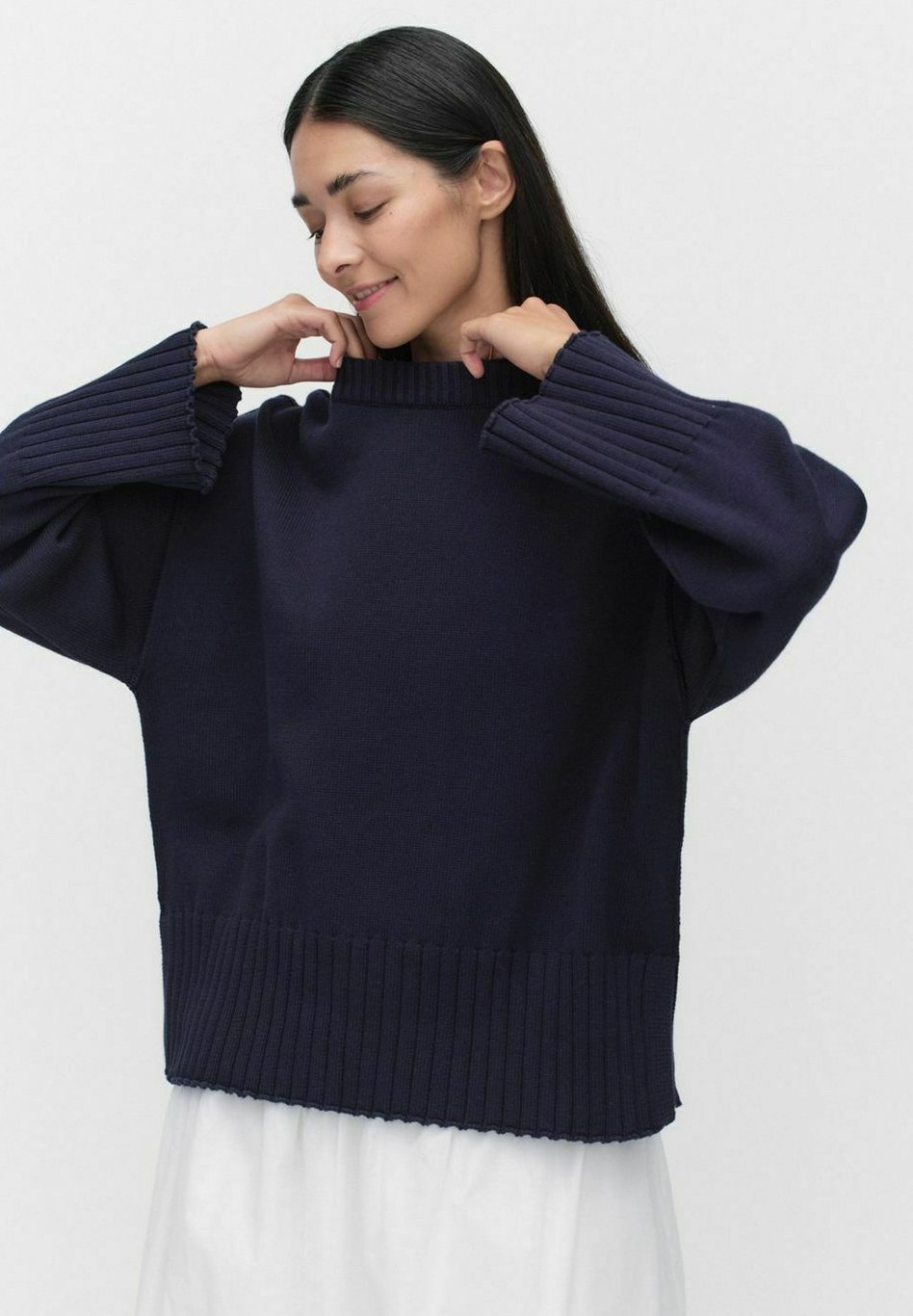

Джемпер FIORONA KNIT Dobber, синий