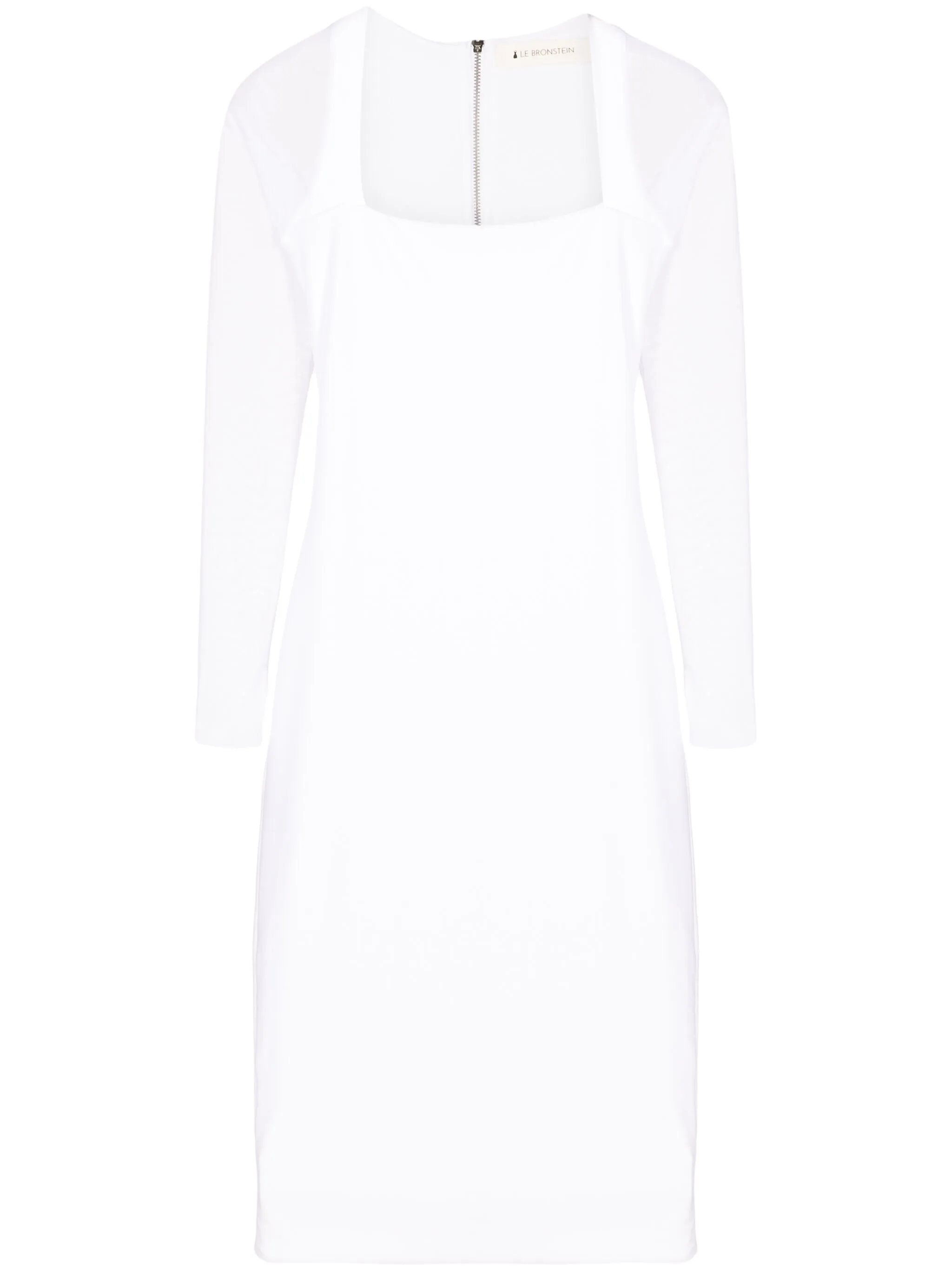 

Платье Brigitte с прозрачными рукавами Lethicia Bronstein, белый