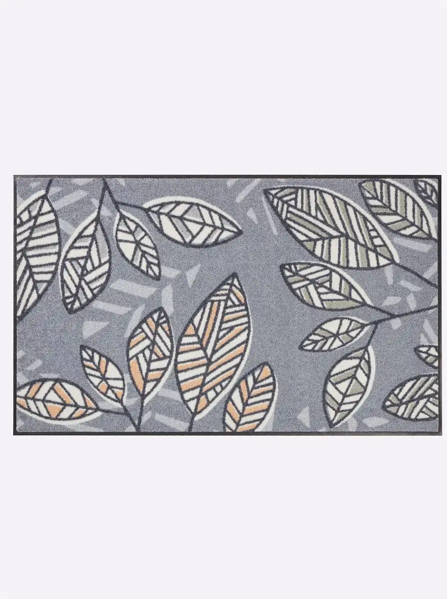 

Коврик Salonloewe, прямоугольный 60х85 см, серо-бежевый