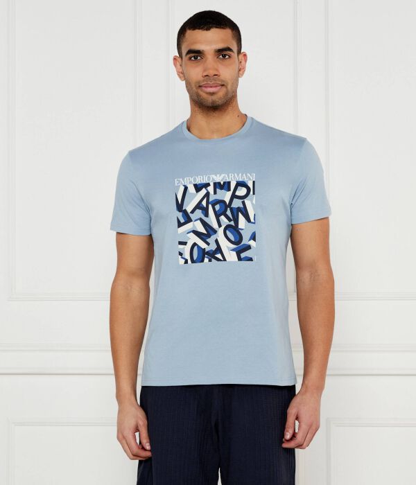 

Футболки Regular fit Emporio Armani, синий