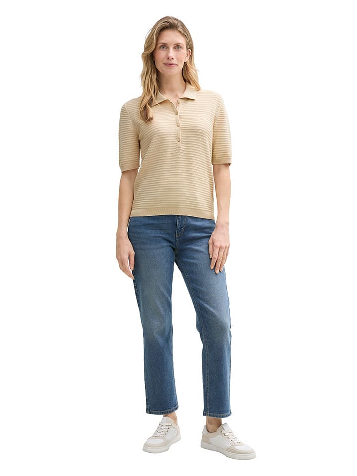 

Tom Tailor Бежевая рубашка поло