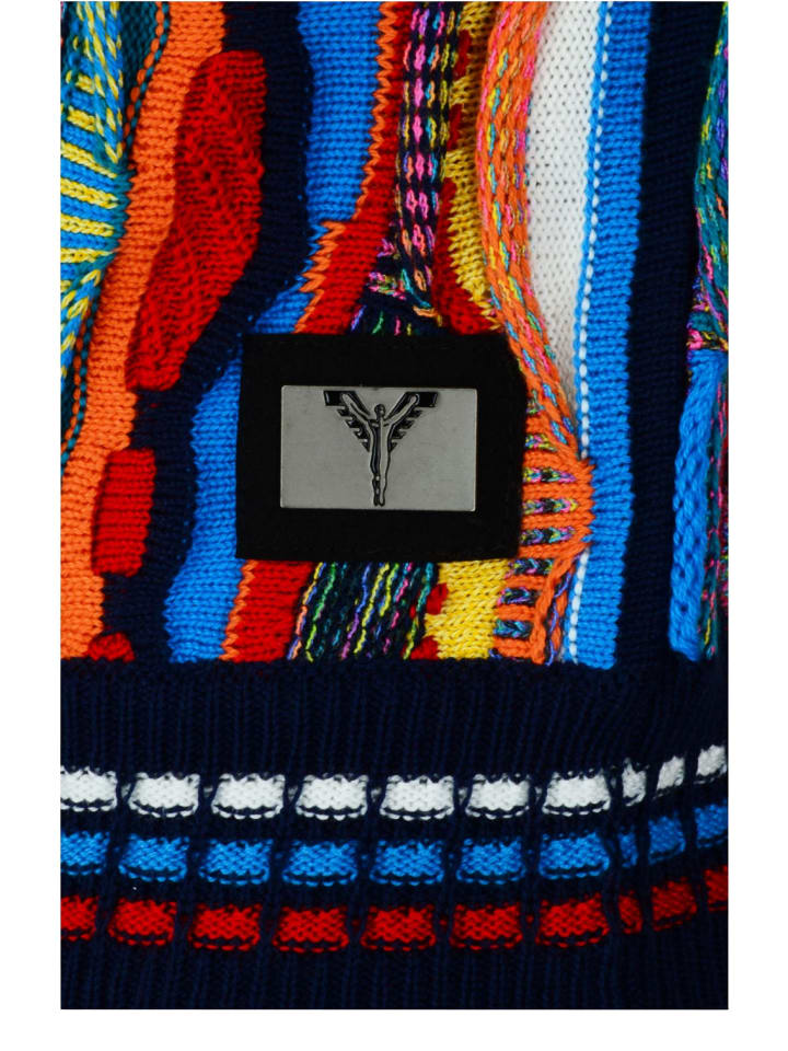 

Свитер Carlo Colucci, темно-синий