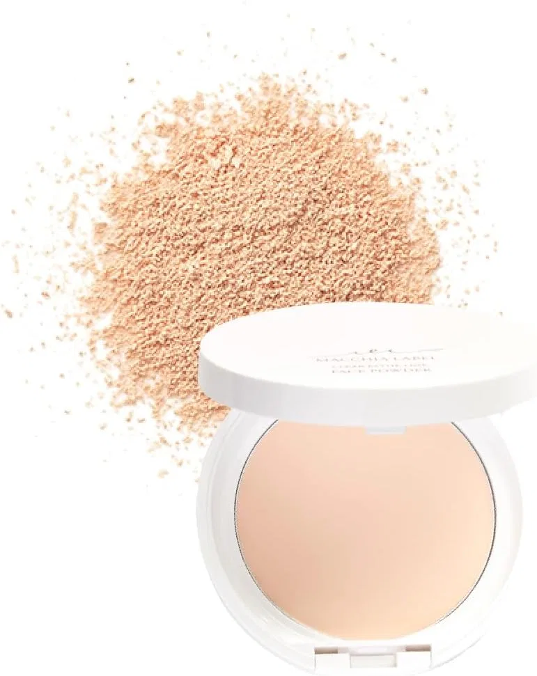 Пудра Macchia Label Clear Esthe Face Powder матовая, полуматовая, рефилл, 1 спонж