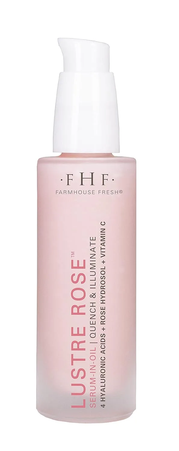 Сыворотка Farmhouse Fresh — Для лица с витамином С, увлажняющая с гиалуроновой кислотой, - Lustre Rose, увлажняющий, 30 мл