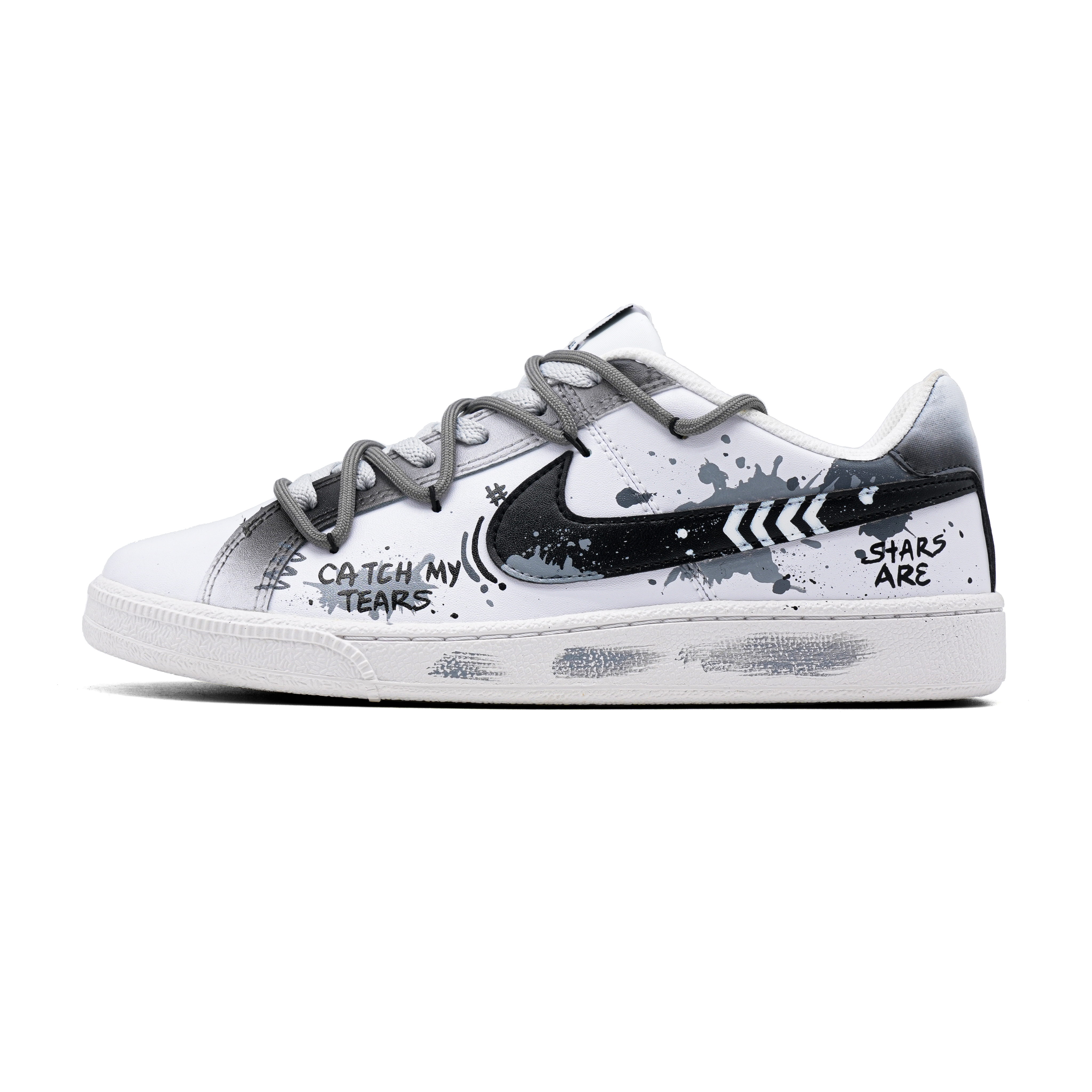 

Износостойкие низкие мужские кроссовки Court Royale Nike, Black