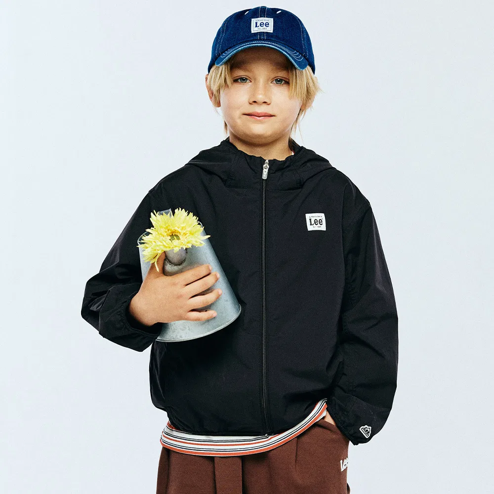 Детская ветровка Packable Hooded чёрного цвета от Lee Kids