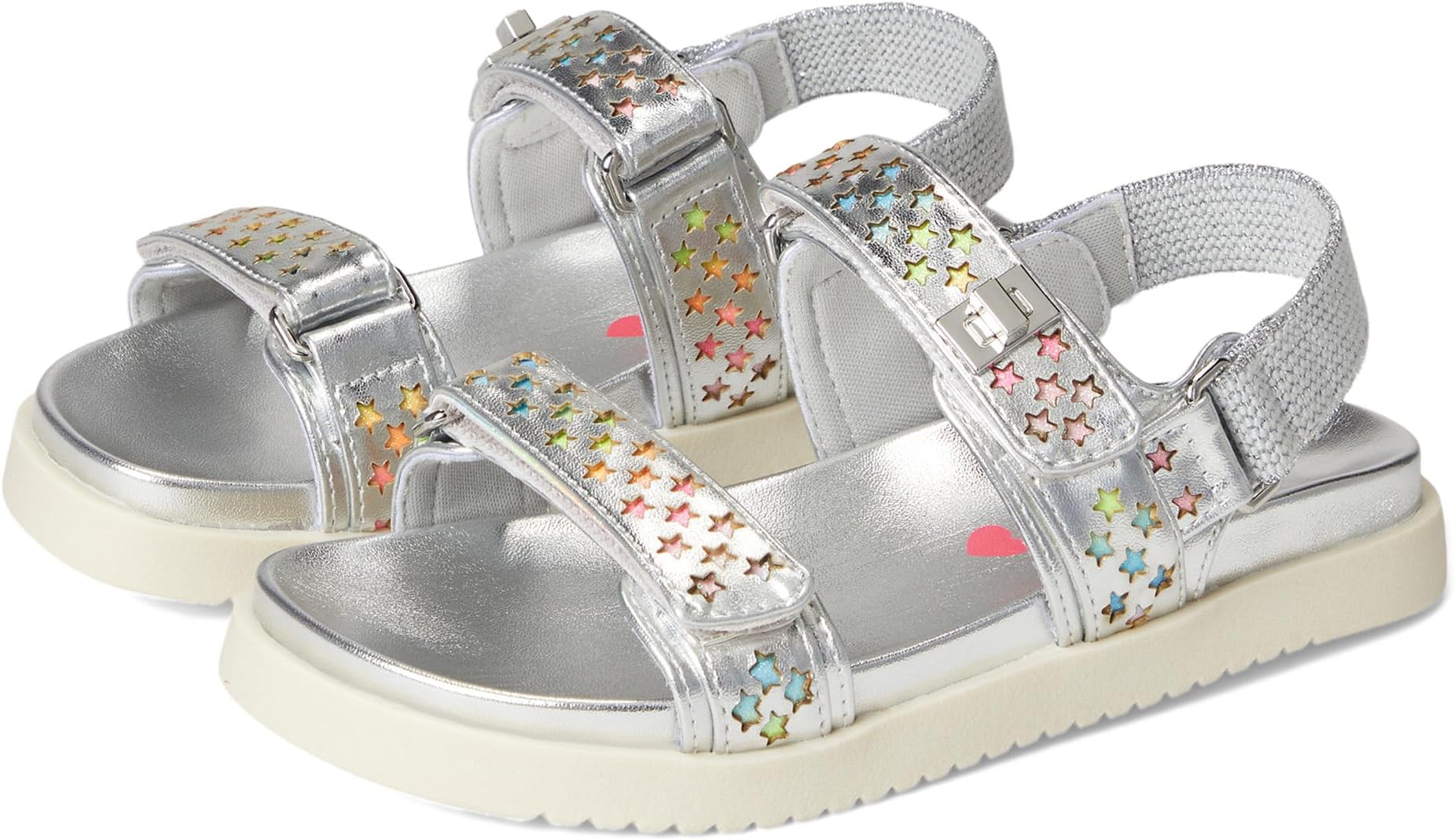 

Сандалии Steve Madden Kids Mona, Silver Rainbow