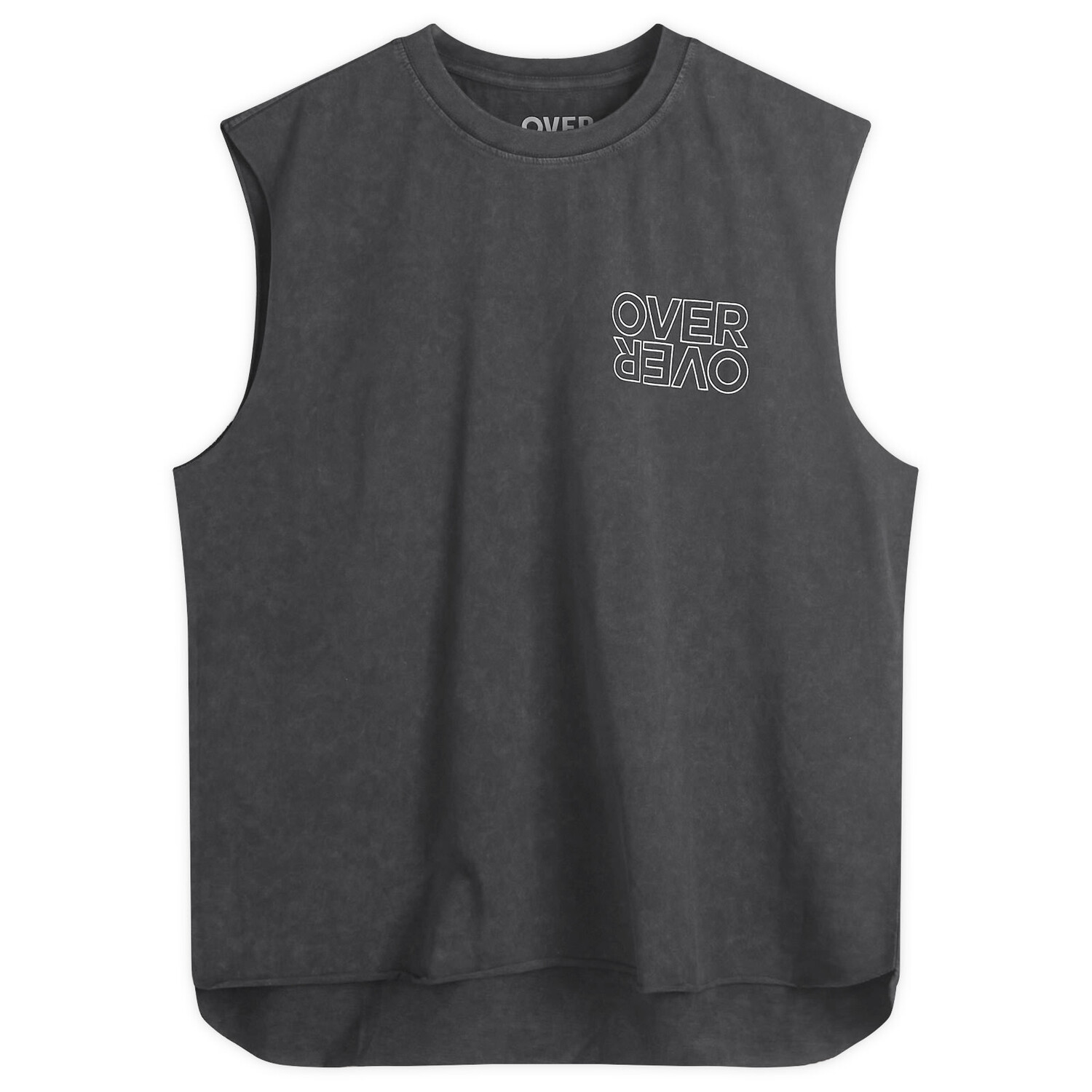 

Футболка Over Over Run The World Easy Sleeveless T-Shirt, цвет Black 3M