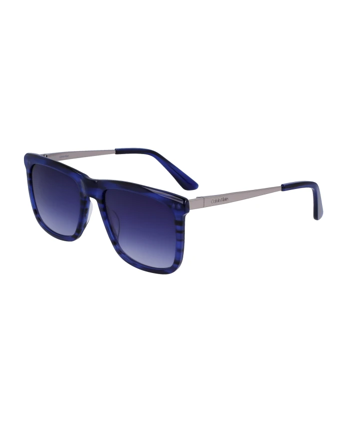 

Квадратные солнцезащитные очки из ацетата CK22536S Calvin Klein, синий