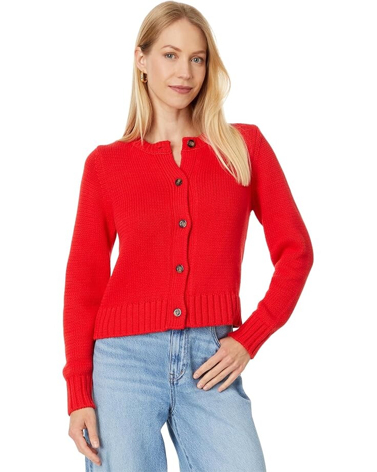 

Свитер Michael Stars Willa Cardigan, цвет Cherry