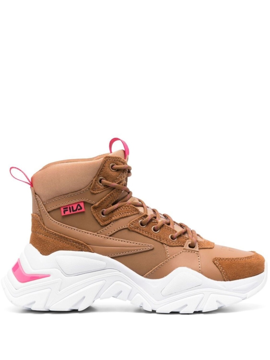 

Fila высокие кроссовки Electrove Desert, коричневый