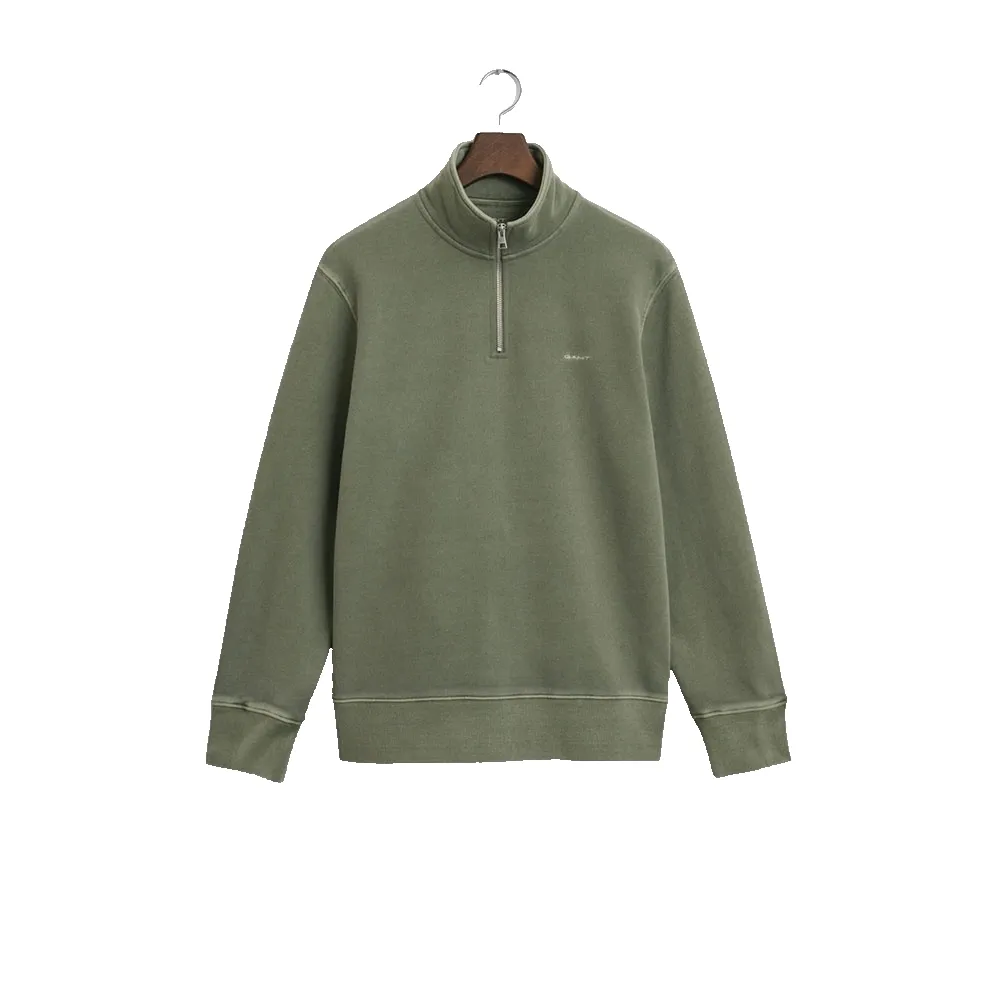 

Толстовка Gant 2067036 half zip, зеленый