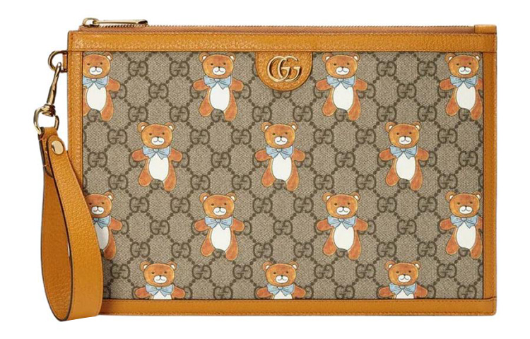 

GUCCI Кожаная сумка-клатч для совместной работы