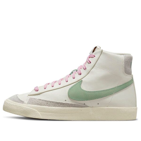 

Кроссовки blazer mid '77 premium 'certified fresh - sail enamel green' Nike, бежевый