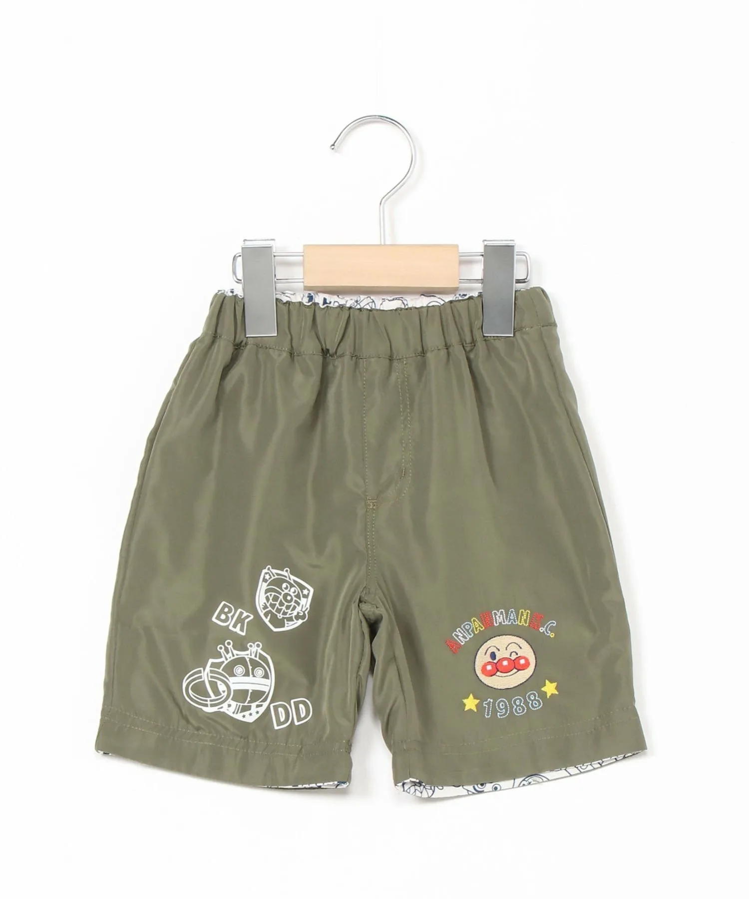 Реверсивные шорты APKC/(K) Anpanman Kids Collection, Khaki — фото 2