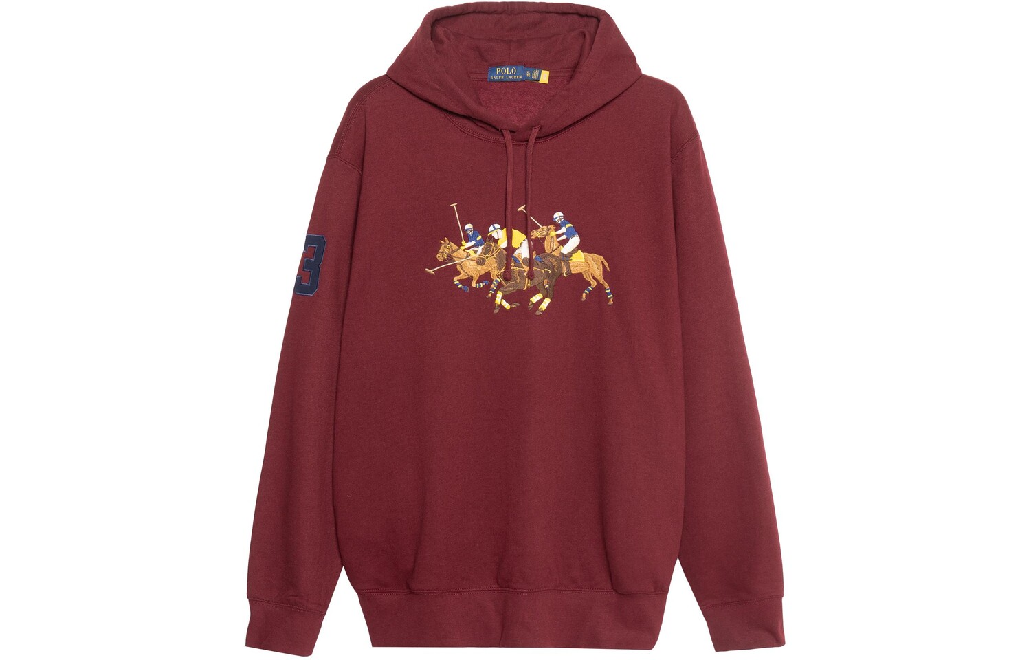 Мужская толстовка Polo Ralph Lauren, Бургундия — фото 2