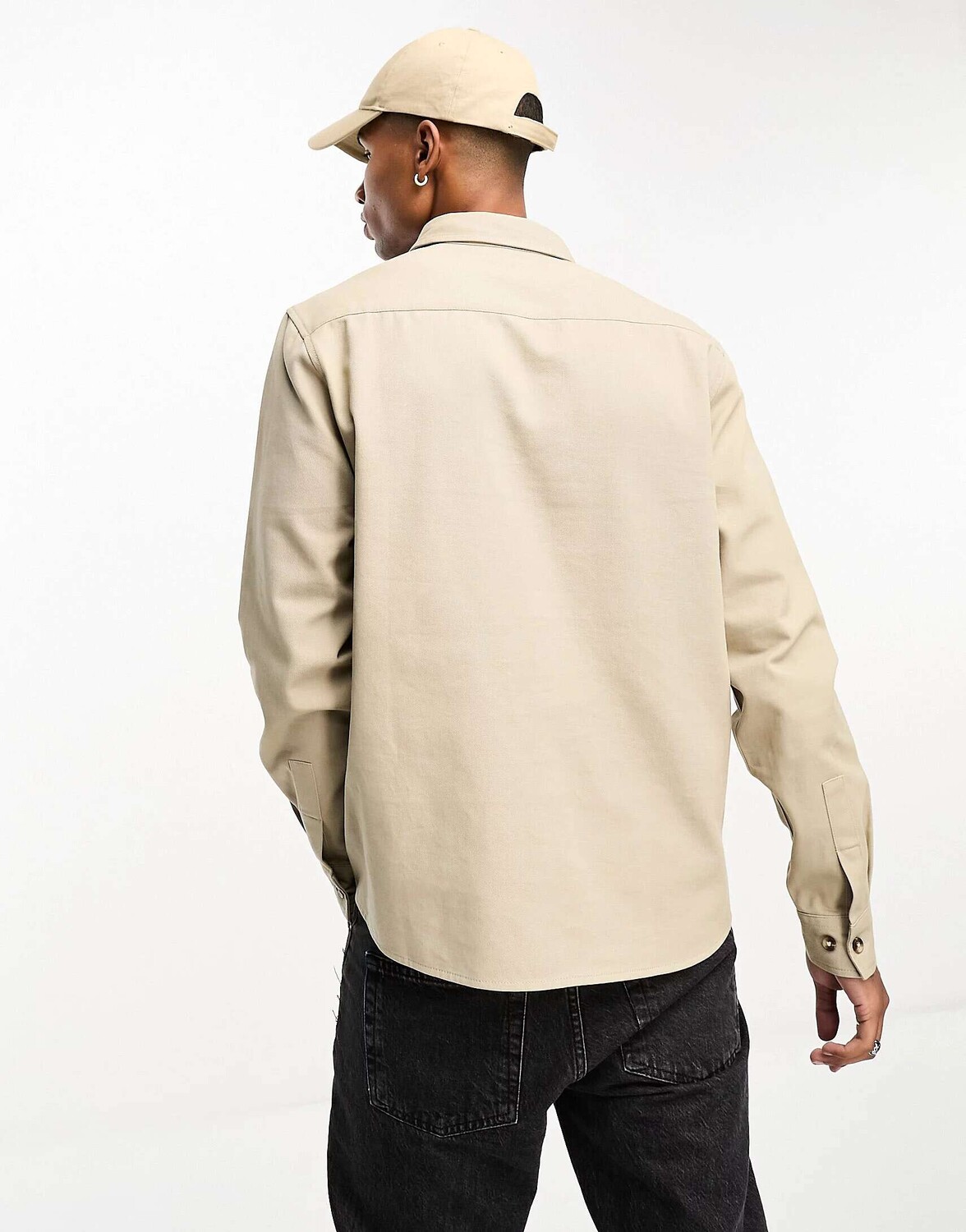 

Хлопковая рубашка с камнями ASOS