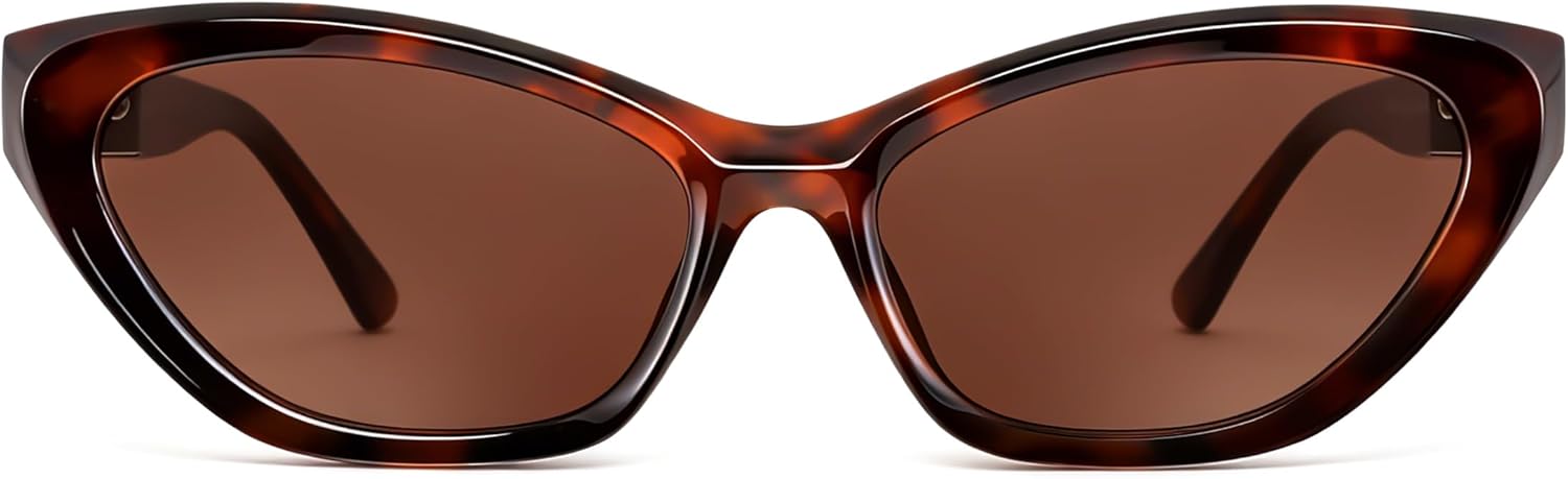 

Солнцезащитные очки FEISEDY в стиле ретро «кошачий глаз» для женщин, квадратная, массивная, маленькая оправа, мужские солнцезащитные очки B9173, Leopard Frame Brown Lens