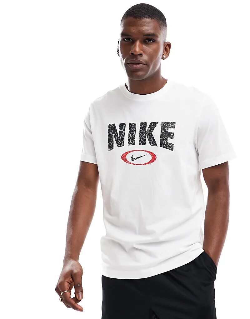 

Футболка с надписью Dri-FIT белого цвета Nike Training