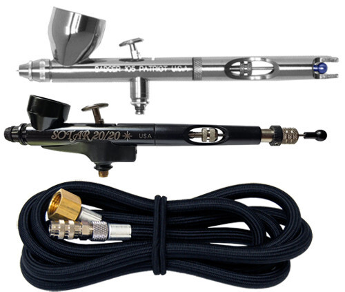 

Аксессуары Badger Air-Brush Co. Badger: Patriot 105 & Sotar 20/20 Airbrushes with Hose