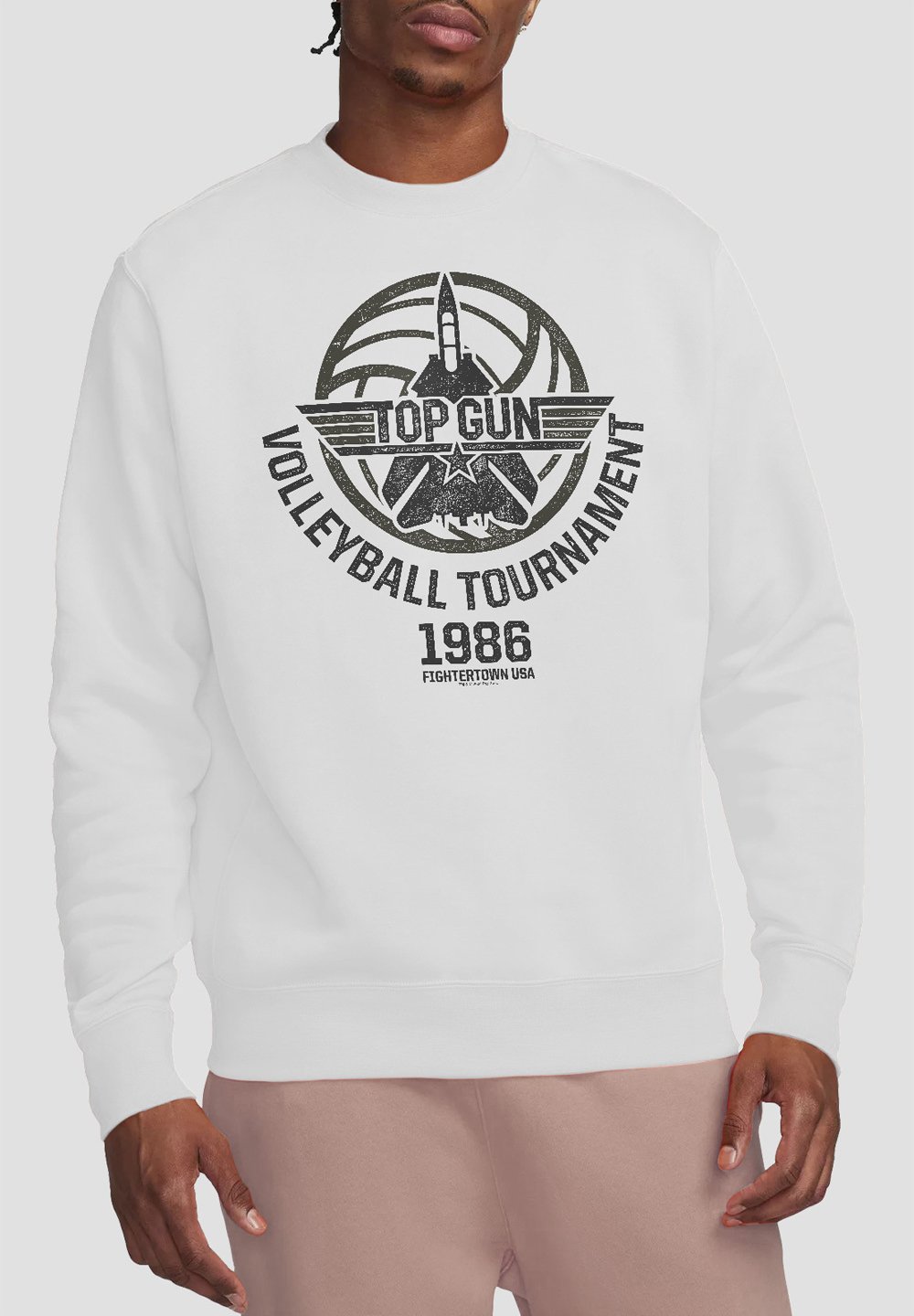 

Толстовка TOP GUN VOLLEYBALL Cotton Soul, белый