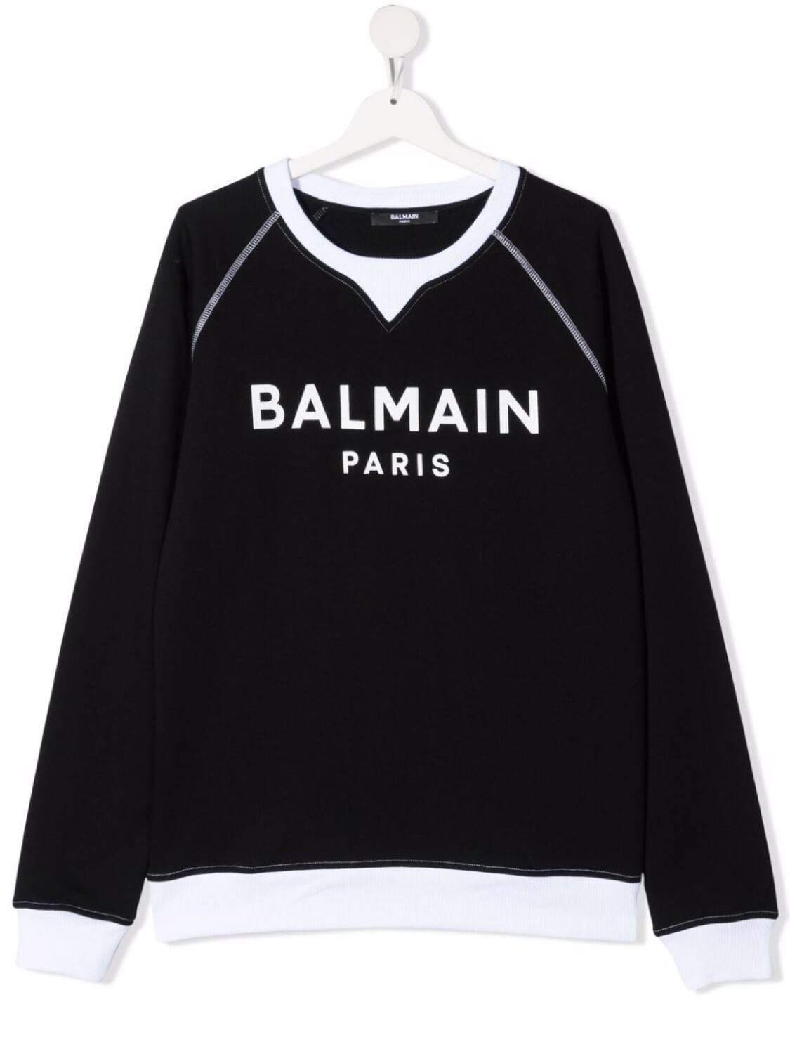 

Толстовка с логотипом Balmain Kids, черный