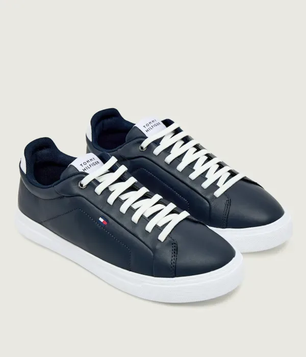 Кожаные кроссовки ICON COURT Tommy Hilfiger, темно-синий — фото 3