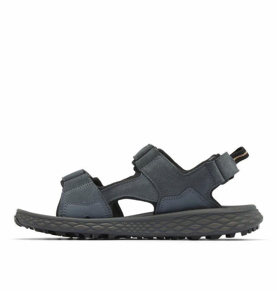 Сандалии мужские шлёпанцы COLUMBIA Konos Hiker 3 Strps - Graphite — фото 4
