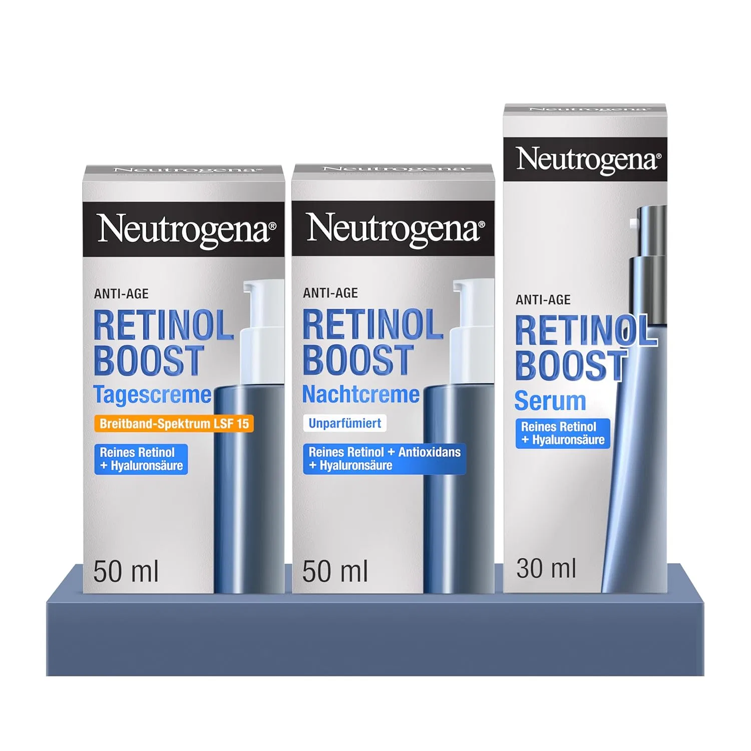 Набор антивозрастной косметики «Retinol Boost» от Neutrogena Neutrogena