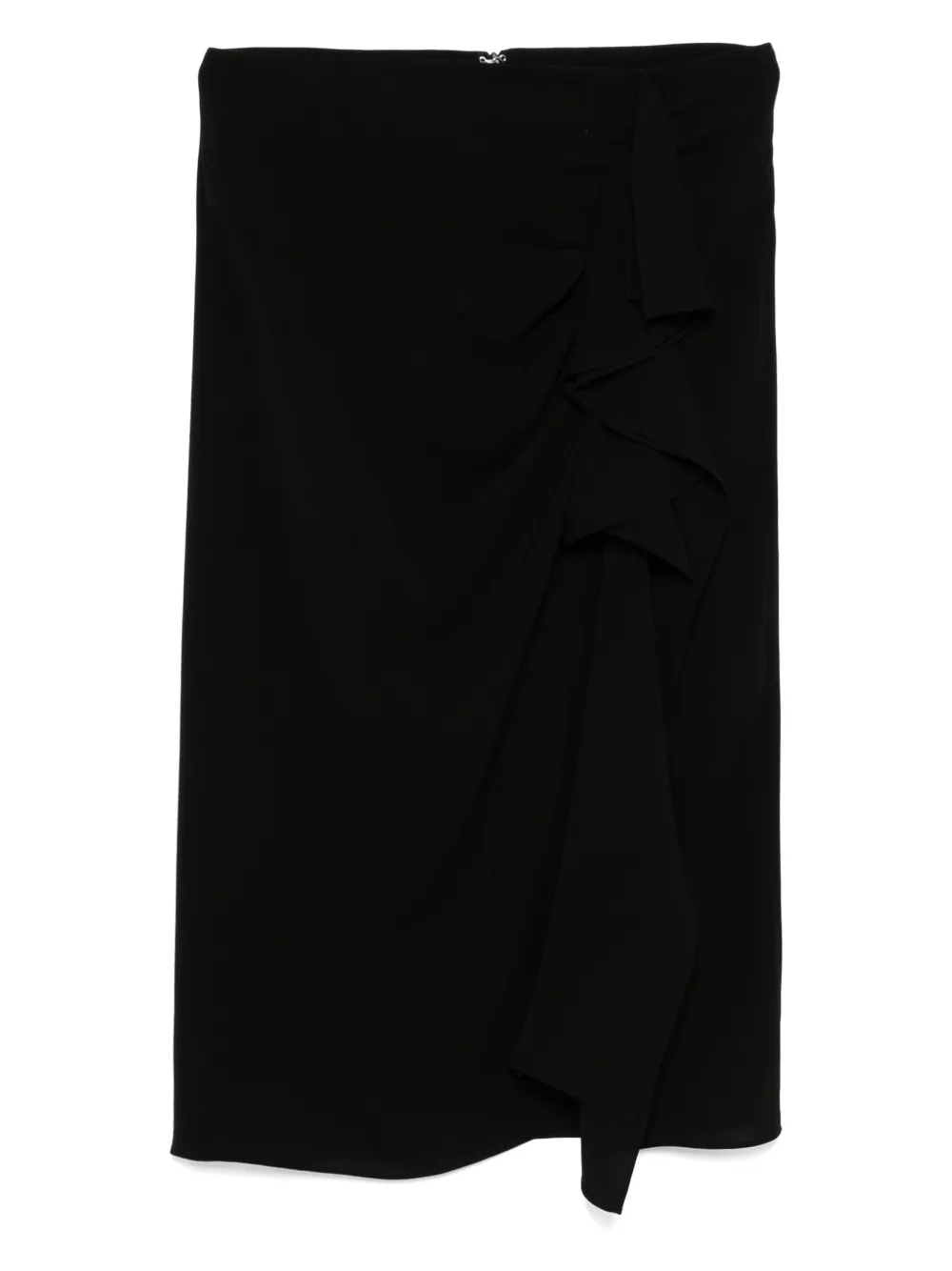 

Юбка с оборками MAX MARA, черный